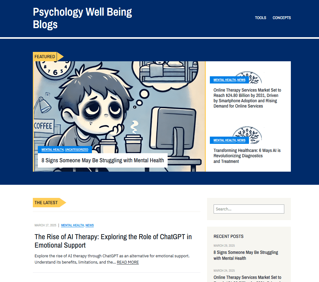 Psychology Blog and News